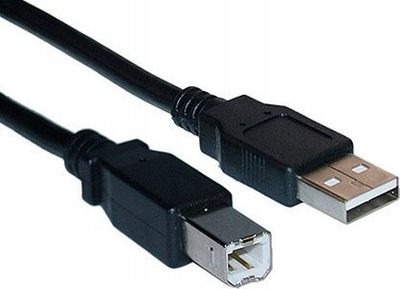 Kabllo USB S.Quick USB A në USB B, 1.5m, për printer, i zi