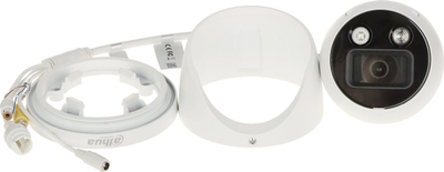 Kamerë IP Dahua IPC-HDW3849H-AS-PV-0280B-S4 TiOC 2.0, 8MP 4K, IR 30m, e bardhë
