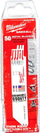 Tehe sharre reciproke Milwaukee SAWZALL, 6", 18 TPI, set 50 copë