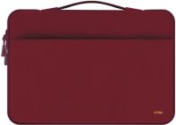 Futrollë laptopi JCPal Professional, 13/14", najlon rezistent ndaj ujit, Ruby Red