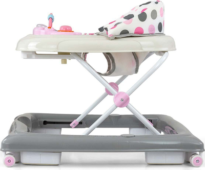 Ecëse për bebe Milly Mally Baby Walker Patrol, lartësi e rregullueshme, Pastel Dots