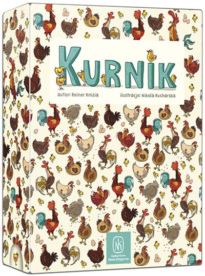 Lогичка игра Nasza Księgarnia Chicken Coop, семејна, за деца и возрасни