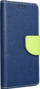 Këllëf libri Fancy për Xiaomi Redmi Note 12S, me kapak, navy lime