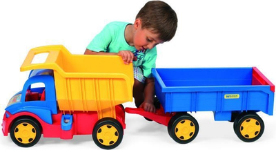 Kamion lodër Wader Gigant Truck 65100 me rimorkio, shumëngjyrësh