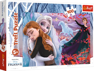 Puzzle Trefl Frozen II Together Forever, 100 elemente