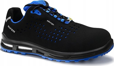 Atlete sigurie ELTEN Impulse XXT, S1 ESD, pa metal, të zeza blu
