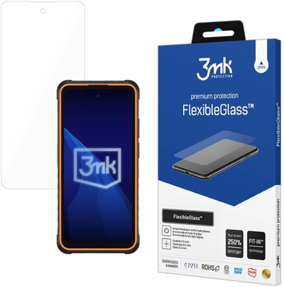 Mbrojtëse ekrani 3mk FlexibleGlass për Hammer Iron 6, xham hibrid, transparente