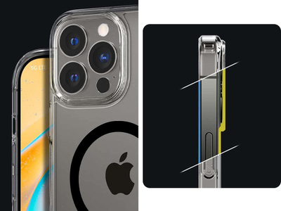 Mbrojtëse telefoni Spigen Ultra Hybrid Mag, për iPhone 13 Pro, MagSafe, transparente