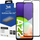 Xham mbrojtës 3MK HardGlass Max Lite për Samsung Galaxy A22 4G, 0.3mm, i zi