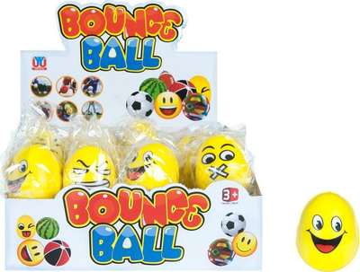 Top anti-stres Mega Creative Egg, 6cm, set me ngjyra të përziera