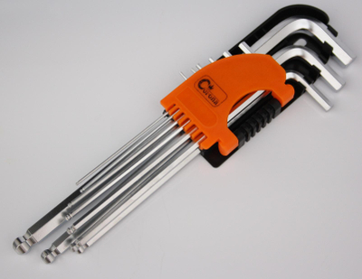 Set çelësa imbus Richmann C6616, 1.5-10mm, Cr-V, ngjyrë argjendtë