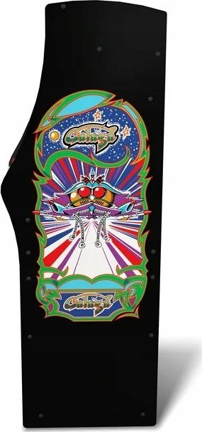 Automat lojrash Arcade1Up Galaga Deluxe, ekran 17", 14 lojra, i zi
