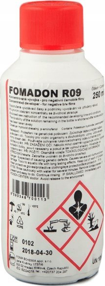 Zhvillues filmi Foma Fomadon R09, 250 ml, për film bardhezi