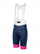 Pantallona çiklizmi zeroRH+ Logo Bibshort, për meshkuj, XXL, blu e errët fuksia