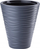 Vazo dekorative Prosperplast Sahara 35, e gjatë 40 cm, diametër 35 cm, antracit