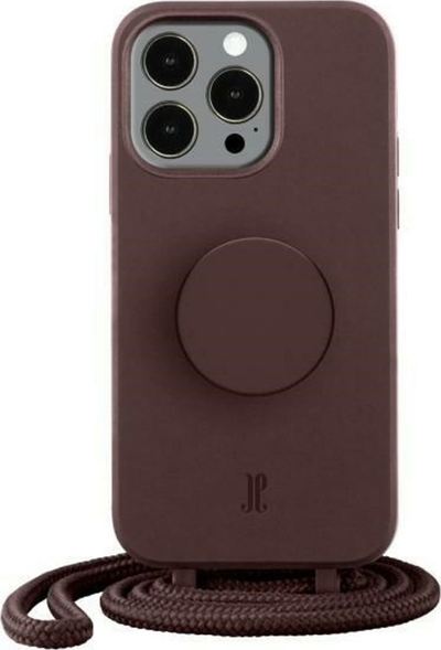 Mbulesë telefoni Case JE PopGrip iPhone 14 Pro Max 6.7", me shirit, truffle