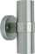Dritë murale e jashtme Brilliant Hanni, LED, rezistente ndaj motit, çelik inox