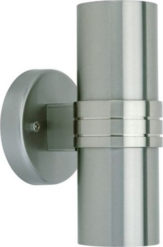 Dritë murale e jashtme Brilliant Hanni, LED, rezistente ndaj motit, çelik inox