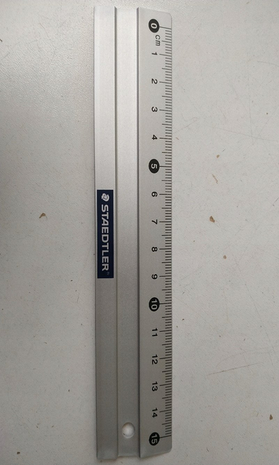 Vizore alumini Staedtler Mars 563 15, 15 cm, argjendtë