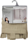 Perde kuzhine Haltona, 60 x 160 cm, set me 2 copa, kafe