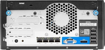 Server HPE ProLiant MicroServer Gen10 Plus V2, Intel Xeon E-2314, 16GB RAM, pa hard disk, i zi