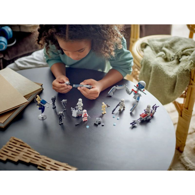 Lodra LEGO Star Wars 75372 Clone Army Trooper Battle Pack, 215 pjesë, për fëmijë 7+