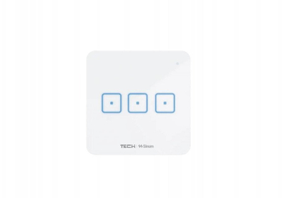 Çelës wireless trefazor Tech Controllers WS-03, tre kanale, i bardhë