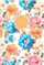 Блок бележник Fresh Flowers, 140x95mm, листови со квадрати