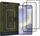 Xham mbrojtës Hofi Glass Pro+ 2 Pack për Samsung Galaxy S25+ Plus, shumë i kthjellët, ngjyrë e zezë