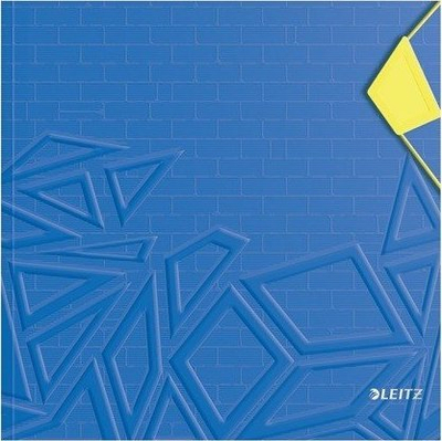 Set dosje me elastik Leitz Urban Chic, A4, PP, blu