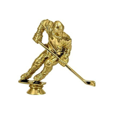 Figurinë hokej Victoria Sport F182/G, plastike, 12 cm, ngjyrë ari
