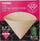 Filtro letre për kafe Hario VCF 02 40M, Misarashi, 40 copa, ngjyr natyrale