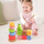Set edukativ Tullo 612, blloqe senzoriale Montessori, 13 copa, shumëngjyrëshe