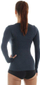 Bluzë termoaktive për femra Brubeck Comfort Wool, L, e kaltër e errët