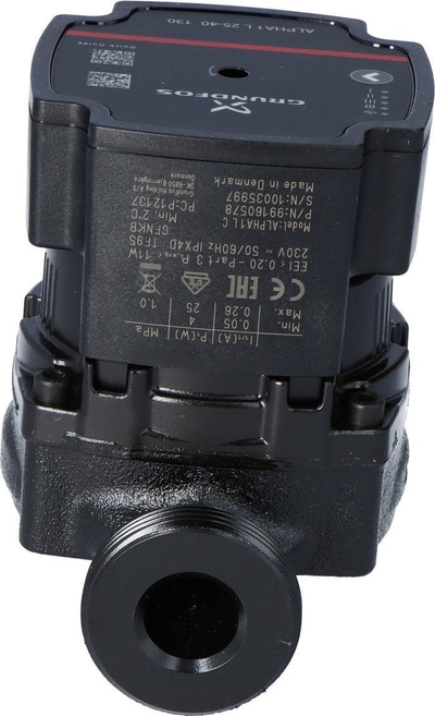 Pompe qarkullimi Grundfos ALPHA1 L 25-40 130, 1x230V, çelik inoks