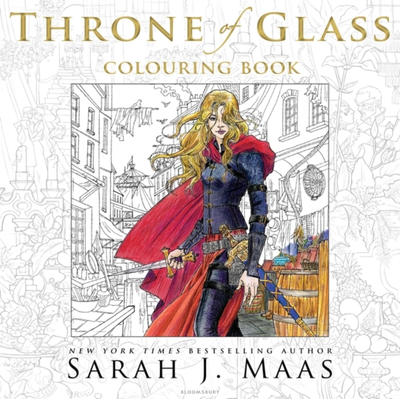 Tog Throne Of Glass Colouring Book - Sarah J Maas