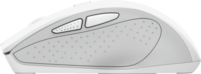 Maus wireless Trust Nito Silent, me klikime të qeta, i bardhë