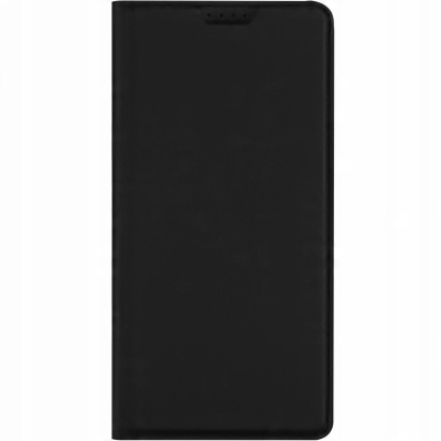 Kabullë telefon Dux Ducis Skin Pro për Redmi Note 13 Pro 4G, lëkurë eko, funksion mbajtës, e zezë