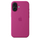 Apple iPhone 16 Silicone Case with MagSafe, Fuchsia (Seasonal)