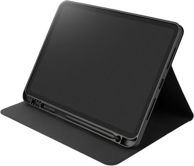 Mbulesë tablet Tucano Up Plus Folio për iPad Pro 11" M4 2024, PU, me mbajtëse stilolapsi, e zezë