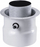 Adapter turbo për oxhak Spiroflex SX-TD-AT, 60/100 në 80/125 mm, i bardhë