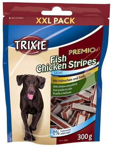 Shirit peshku edhe pule për qen Trixie PREMIO, pako e madhe XXL, 300g