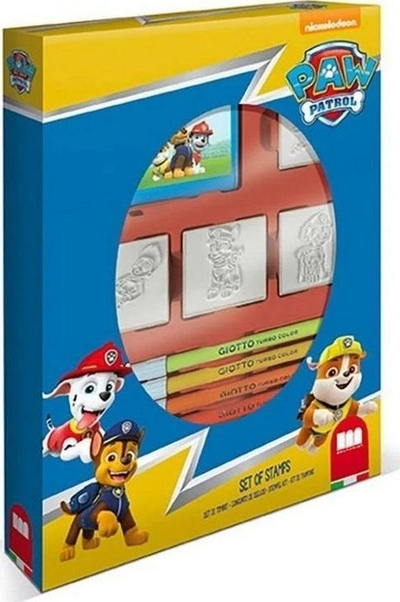 Set vula vizatimi Peterkin Multiprint Paw Patrol, 4 copë, për fëmijë