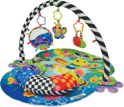 Dyshek loje për bebe Lamaze Freddie the Firefly Gym, me hark e lodra të varura, shumëngjyrësh