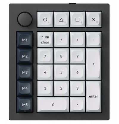 Tastierë numerike Keychron Q0 Max, mekanike, pa kabllo, e zezë