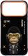 Maskë mbrojtëse Nimmy Cool and Cute 2.0 Gorilla për iPhone 17 Pro Max, slim, e zezë