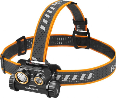 Llampë koke Fenix HM65R, 140m rreze, 8 nivele ndriçimi, e zezë