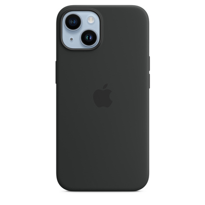 Apple iPhone 14 Silicone Case me MagSafe, Midnight