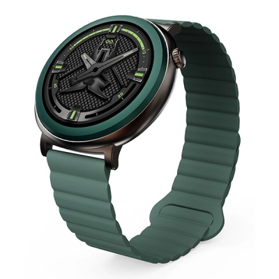 Ora smart HiFuture Aurora HSSW11DG, ekran 1.43" AMOLED, IP68, jeshile e errët