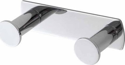 Vare dyshe për banjo Stella 18.042, metal, krom me shndrit